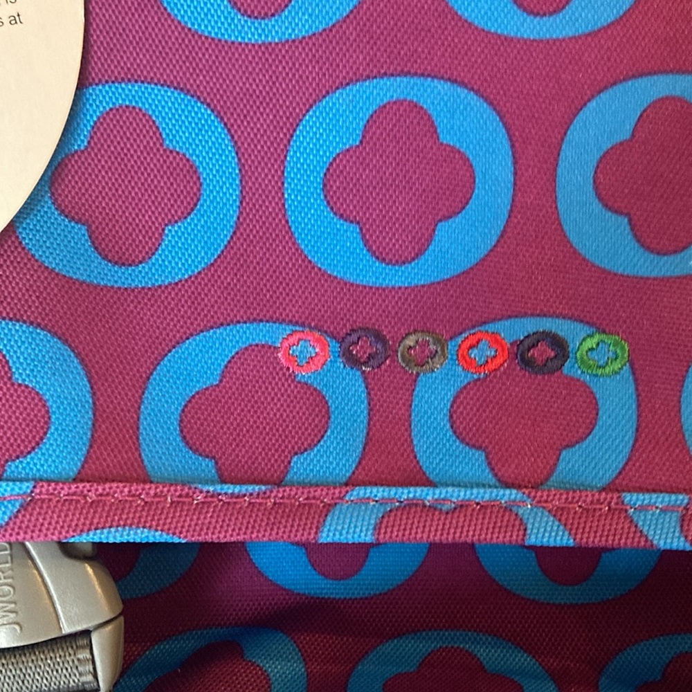 Colorful Patterned Messenger Bag - Picture 4 of 13